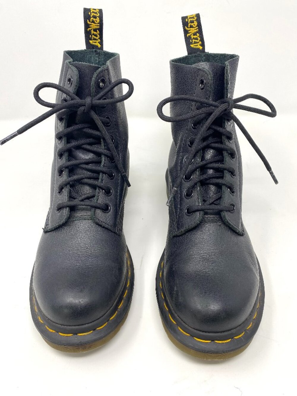 Dr. Martens 1460 Pascal 8-Eye Boots in Black Leather 6